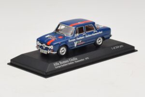 Alfa Romeo Giulia Europa-Testfahrt Sizilien-Hammerfest Minichamps 1:43 400120905 Pressofusione — immagine 2 di 5