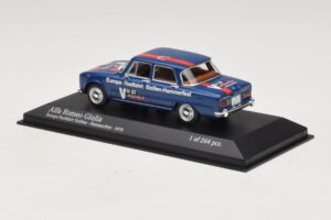 Alfa Romeo Giulia Europa-Testfahrt Sizilien-Hammerfest Minichamps 1:43 400120905 Pressofusione — immagine 3 di 5