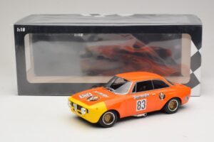 Alfa Romeo GTA 1300 Junior #83 Jagermeister R. Maschke DRM 1972 Minichamps 1:18 155721283 Pressofusione — immagine 6 di 6