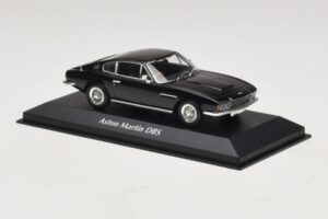 Aston Martin DBS Nero Maxichamps 1:43 940137601 Pressofusione — immagine 3 di 5