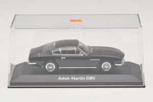 Aston Martin DBS Nero Maxichamps 1:43 940137601 Pressofusione — immagine 4 di 5