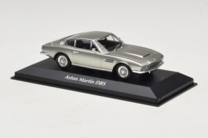 Aston Martin DBS Argento Maxichamps 1:43 940137600 Pressofusione — immagine 3 di 5