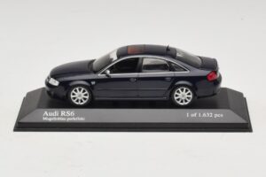 Audi RS6 C5 Blu Metallizzato Minichamps 1:43 400011702 Pressofusione