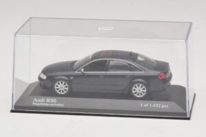 Audi RS6 C5 Blu Metallizzato Minichamps 1:43 400011702 Pressofusione — immagine 4 di 5