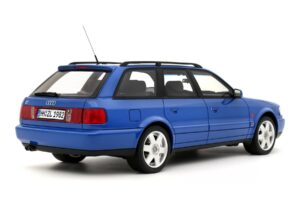 Audi S6 Plus C4 Avant Nogaro Blue Pearl Otto 1:18 OT1234 Resina — immagine 2 di 5
