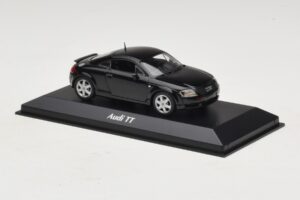 Audi TT 8N Nero Maxichamps 1:43 940017221 Pressofusione — immagine 3 di 5