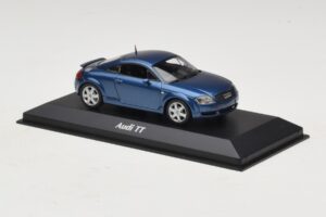 Audi TT 8N Blu Metallizzato Maxichamps 1:43 940017220 Pressofusione — immagine 3 di 5
