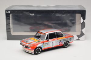 BMW 2002 Ti #1 Team Leru S. Manhalter 1000km Osterreichring Winner 1974 Minichamps 1:18 155742601 Pressofusione — immagine 6 di 6