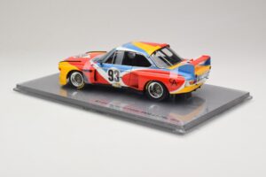 BMW 3.0 CSL Art Car Alexander Calder #51 H. Poulain / S. Posey / J. Guichet 24 Hours of Le Mans 1975 Minichamps 1:18 80430150 — immagine 5 di 7