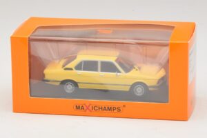 BMW 520 E12 Giallo Maxichamps 1:43 940023001 Pressofusione — immagine 5 di 5