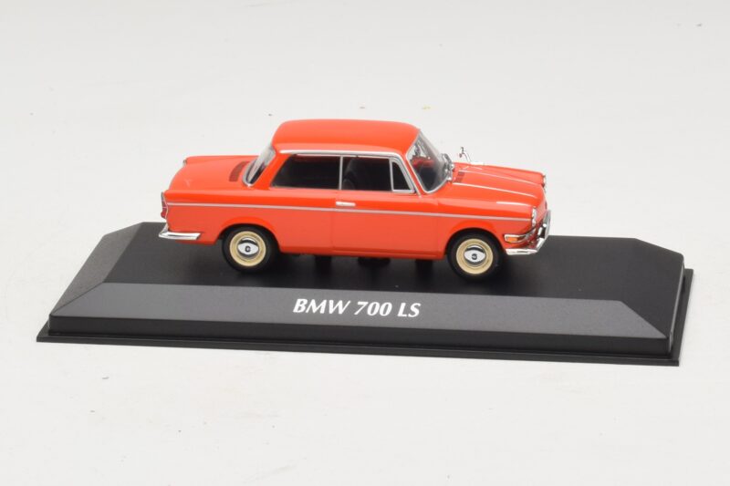 BMW 700 LS Rosso Maxichamps 1:43 940023701 Pressofusione