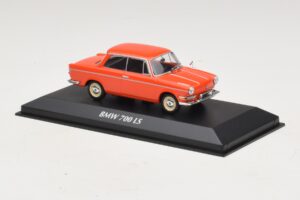 BMW 700 LS Rosso Maxichamps 1:43 940023701 Pressofusione — immagine 3 di 5