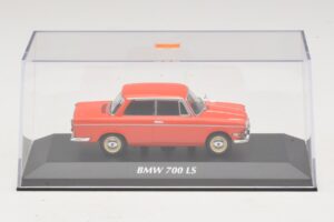 BMW 700 LS Rosso Maxichamps 1:43 940023701 Pressofusione — immagine 4 di 5