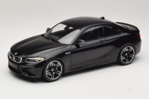 BMW M2 F87 Nero Metallizzato Minichamps 1:18 155026100 Pressofusione