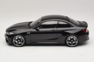 BMW M2 F87 Nero Metallizzato Minichamps 1:18 155026100 Pressofusione — immagine 3 di 6