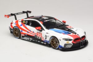 BMW M8 GTE #25 BMW Team RLL B. Auberlen / A. Sims 6 Hours of Watkins Glen 2018 Minichamps 1:18 155182995 Pressofusione — immagine 4 di 6
