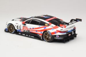 BMW M8 GTE #25 BMW Team RLL B. Auberlen / A. Sims 6 Hours of Watkins Glen 2018 Minichamps 1:18 155182995 Pressofusione — immagine 5 di 6