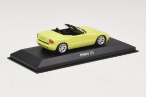 BMW Z1 E30 Giallo Maxichamps 1:43 940020100 Pressofusione — immagine 2 di 5