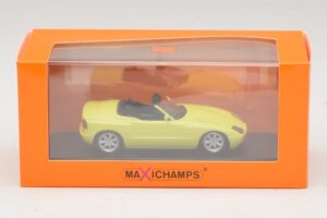 BMW Z1 E30 Giallo Maxichamps 1:43 940020100 Pressofusione — immagine 5 di 5