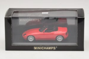 BMW Z1 Rosso Minichamps 1:43 943020103 Pressofusione — immagine 5 di 5