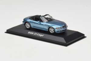 BMW Z3 Blu Maxichamps 1:43 940024331 Pressofusione — immagine 3 di 5