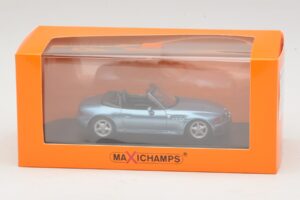 BMW Z3 Blu Maxichamps 1:43 940024331 Pressofusione — immagine 5 di 5