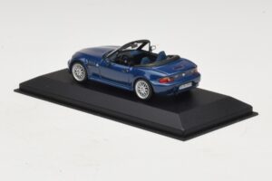 BMW Z3 E36/7 1.8 M Package Blu Scatola Sostitutiva Minichamps 1:43 80429411714-R1 Pressofusione — immagine 3 di 5