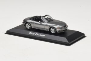 BMW Z3 Grigio Metallizzato Maxichamps 1:43 940024330 Pressofusione — immagine 3 di 5