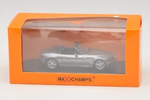 BMW Z3 Grigio Metallizzato Maxichamps 1:43 940024330 Pressofusione — immagine 5 di 5