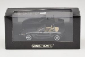BMW Z4 E85 Nero Metallizzato Scatola Sostitutiva Minichamps 1:43 80420144055-R1 Pressofusione — immagine 5 di 5