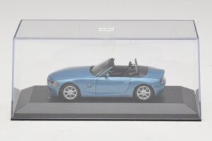 BMW Z4 E85 Azzurro Metallizzato Scatola Sostitutiva Minichamps 1:43 80420144054-R1 Pressofusione — immagine 4 di 5