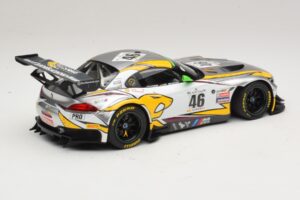 BMW Z4 GT3 #46 M. Palttala / L. Luhr 24 Hours of Spa Winner 2015 Minichamps 1:18 151152346 Pressofusione — immagine 2 di 6