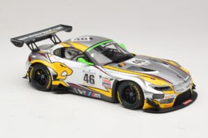 BMW Z4 GT3 #46 M. Palttala / L. Luhr 24 Hours of Spa Winner 2015 Minichamps 1:18 151152346 Pressofusione — immagine 4 di 6