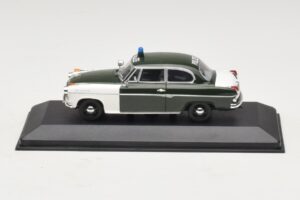 Borgward Isabella Polizei Frankfurt Minichamps 1:43 400096090 Pressofusione