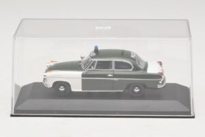 Borgward Isabella Polizei Frankfurt Minichamps 1:43 400096090 Pressofusione — immagine 4 di 5