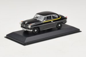 Borgward Isabella Taxi Nero Minichamps 1:43 400096095 Pressofusione — immagine 2 di 5