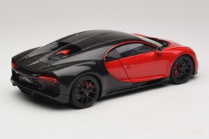 Bugatti Chiron Sport Italian Red & Carbon AUTOart 1:18 70996 Composito — immagine 3 di 8