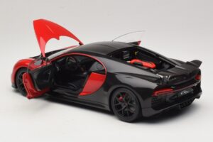 Bugatti Chiron Sport Italian Red & Carbon AUTOart 1:18 70996 Composito — immagine 5 di 8