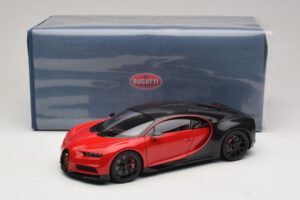 Bugatti Chiron Sport Italian Red & Carbon AUTOart 1:18 70996 Composito — immagine 8 di 8