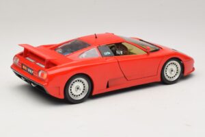 Bugatti EB110 Rosso Bburago 1:18 3055-P1 Pressofusione — immagine 3 di 8