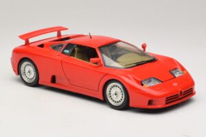 Bugatti EB110 Rosso Bburago 1:18 3055-P1 Pressofusione — immagine 6 di 8