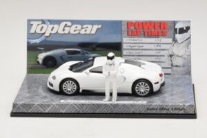 Bugatti Veyron Bianco Top Gear Edizione Minichamps 1:43 519431100 Pressofusione