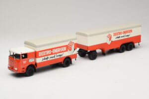 Bussing LU 11/16 Rimorchio Furgonato Dextro Energen Minichamps 1:43 499073940 Pressofusione