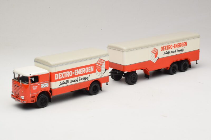 Bussing LU 11/16 Rimorchio Furgonato Dextro Energen Minichamps 1:43 499073940 Pressofusione