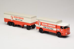 Bussing LU 11/16 Rimorchio Furgonato Dextro Energen Minichamps 1:43 499073940 Pressofusione — immagine 4 di 6