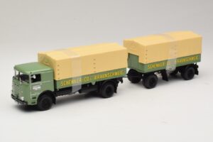Bussing LU 11/16 Rimorchio Pianale Schenker Minichamps 1:43 499073924 Pressofusione