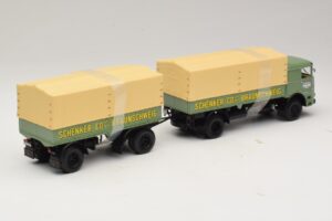Bussing LU 11/16 Rimorchio Pianale Schenker Minichamps 1:43 499073924 Pressofusione — immagine 2 di 6