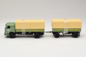 Bussing LU 11/16 Rimorchio Pianale Schenker Minichamps 1:43 499073924 Pressofusione — immagine 3 di 6