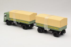 Bussing LU 11/16 Rimorchio Pianale Schenker Minichamps 1:43 499073924 Pressofusione — immagine 5 di 6