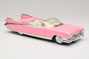 Cadillac Eldorado Biarritz Rosa Maisto 1:18 31813-P1 Pressofusione — immagine 6 di 8
